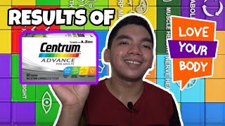 RESULTS of CENTRUM Advance Multivitamins  Minerals Quick Review  John Pol Gacu [upl. by Magnusson]