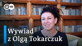 Olga Tokarczuk o pandemii granicach literaturze WYWIAD [upl. by Areyk]