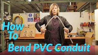 Bending PVC Conduit for Electrical Wiring [upl. by Faxen]