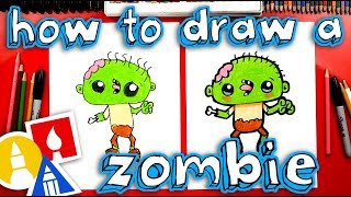 How To Draw A Funny Zombie [upl. by Ailiec]