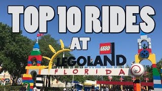 Top Ten Rides at Legoland Florida [upl. by Utter]