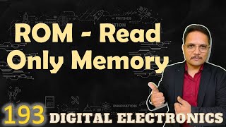 Is ROM sequential or combinational circuit  ROM Read Only Memory Explained [upl. by Ahsilif917]