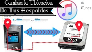 Cambia la ubicación de tus respaldos de iPhone iPad o iPod [upl. by Nytsud]