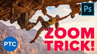 LittleKnown Zoom Trick in Photoshop  90Second Tip 13 [upl. by Welch]