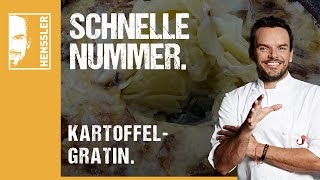 Schnelles KartoffelgratinRezept von Steffen Henssler [upl. by Benenson454]