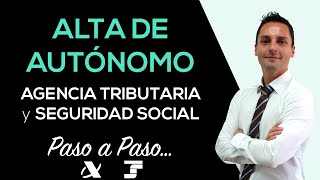 ¿Cómo DARSE de ALTA AUTONOMO ONLINE  Alta autónomo SEGURIDAD SOCIAL y HACIENDA  Paso a Paso [upl. by Craggy]