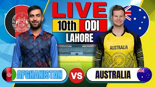 🔴 Live Afghanistan vs Australia 10th ODI Live Match Score today  AFG vs ENG Cricket  CT 2025 [upl. by Ahsemal]