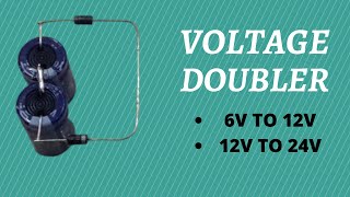 Dc voltage doubler Circuit [upl. by Prichard808]