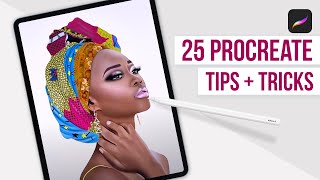 25 Procreate Tips and Tricks 2023 [upl. by Leia]