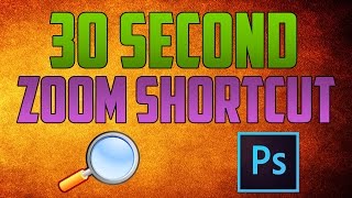 Photoshop CC  How to Zoom Using Shortcut [upl. by Massie]