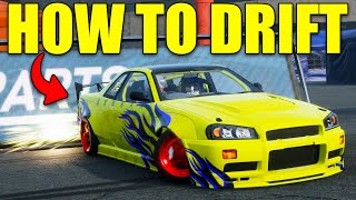 How to Drift in CarX Drift Racing Online [upl. by Ayekan504]