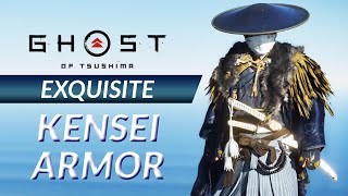 Ghost of Tsushima  Kensei Armor Mythic Tale of Kojiro [upl. by Idnew279]