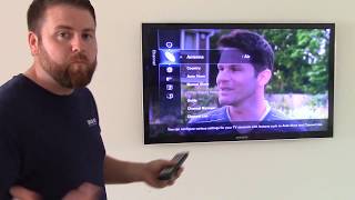 How To RETUNE A SAMSUNG TV [upl. by Mcnamee]