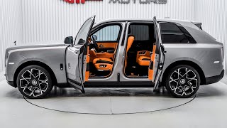 2024 Grey RollsRoyce Cullinan Black Badge  Luxury SUV in Detail [upl. by Haugen967]