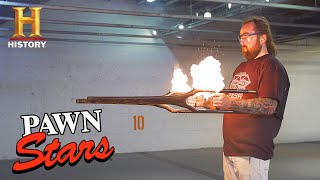 Pawn Stars RARE PISTOLS WORTH A TON OF MONEY Season 17  History [upl. by Solracnauj520]