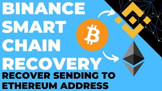 Recover Sending to Ethereum Address on Binance Smart Chain Setup BSC for MyEtherWallet amp Metamask [upl. by Kolivas]