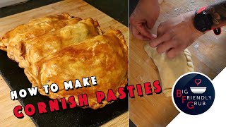 How to make CORNISH PASTIES  Traditional Pasty Recipe [upl. by Darya]