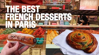 The Best French Desserts and Bakeries to Try in Paris  French Desserts [upl. by Nylac]