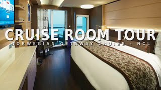 Norwegian Getaway Cruise Balcony Room Tour [upl. by Elocen]