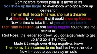 Tech N9ne  Red Nose Lyrics [upl. by Silvia]