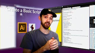 Adobe Illustrator Scripting Tutorial Create a Basic Script [upl. by Nnylharas]