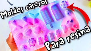 COMO HACER MOLDES CASEROS PARA RESINA  RESIN MOLDS [upl. by Leatri]