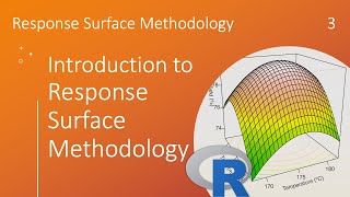 RSM Introduction to Response Surface Methodology [upl. by Joses]