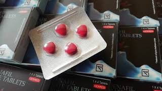 VIGORE 100mg Red Tablets Sildenafil Citrate Tablers IP 100mg M S khan Pharmacy and pharma clinic [upl. by Donavon176]