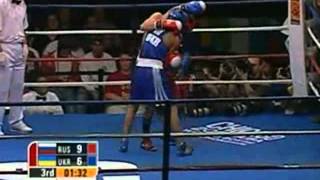 Vasyl Lomachenko vs Albert Selimov  World Boxing Championships Chicago 2007 Final 57 kg [upl. by Wight]