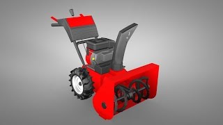 How Does a Snowblower Work — Lawn Equipment Repair [upl. by Panter255]