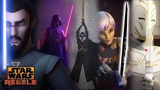 Lightsabers Lore Legend and Duels  Star Wars Rebels  Disney XD [upl. by Aihsema]