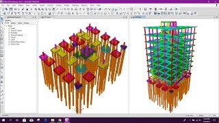 DESIGN OF PILE CAP WITH PILE IN ETABS [upl. by Korey]