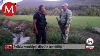 Policías y civiles agreden a militares [upl. by Adali]