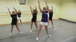 How to Do Cheerleading Dance Combinations [upl. by Uria]