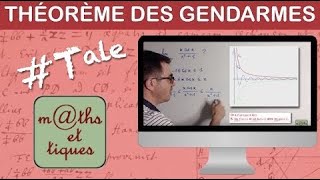 Calculer une limite à laide du théorème dencadrement  Terminale [upl. by Anyd]