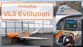 Probeflug mit einer VL3 Evolution  Ultraleichtflugzeug von JMB Aircraft [upl. by Htiduj]