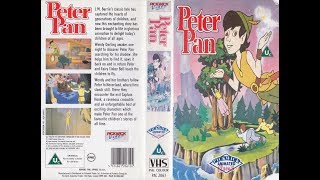 Peter Pan 1992 UK VHS [upl. by Selima]