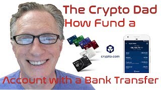 How to Fund your Cryptocom Account with a Bank Transfer [upl. by Nemraciram]