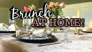 DIY BRUNCH IDEAS AT HOME Brunch Party Ideas amp Affordable Table Decor [upl. by Derte135]