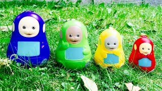 TELETUBBIES TOYS Nesting Stacking Dolls Opening [upl. by Deonne]