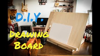 DIY Drawing Board  Art Easel [upl. by Eecyac]