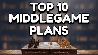 The 10 Best Chess Plans For The Middlegame  Chess Strategy For The Middlegame  Midgame Strategy [upl. by Rockey]