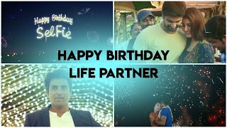 Happy birthday Life partner 🥰 Lover birthday mashup WhatsApp status tamil 😘 [upl. by Scheers449]