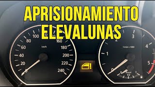 antiaprisionamiento de los elevalunas averiado BMW [upl. by Yenruogis738]