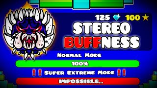 Stereo Madness BUT its BUFFED to the MAX  Geometry Dash [upl. by Kelda]