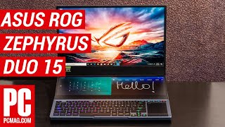 Asus ROG Zephyrus Duo 15 GX550 Review [upl. by Babbette512]