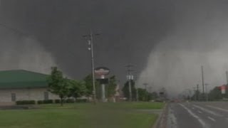 Massive Tornado Devastates Oklahoma City Area Dozens Killed [upl. by Ddat]