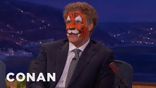 Will Ferrell Just Came From A Kid’s Birthday Party  CONAN on TBS [upl. by Philender]