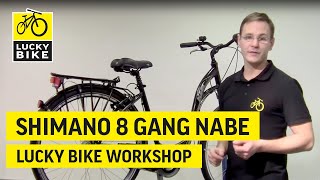 Shimano 8 Gang Nabenschaltung einstellen [upl. by Rosenzweig167]