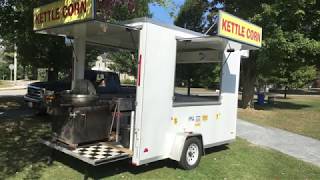 Kettle Corn Concession Trailer [upl. by Nahtannoj]